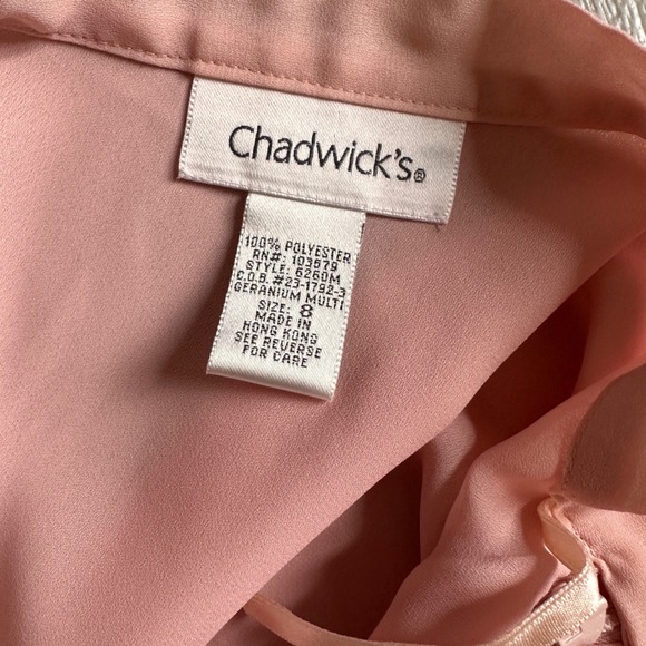 Vintage Y2K Chadwick's Floral Beaded Maxi Skirt Womens 8 Whimsy Romantic Boho - Picture 8 of 8